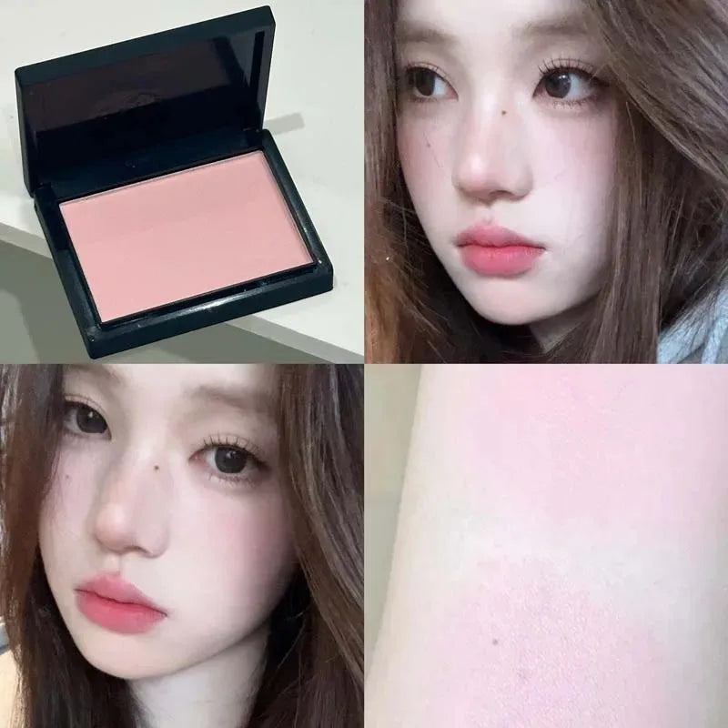 Monochrome Matte Blusher Palette Soft Silky Cheek Natural Facial