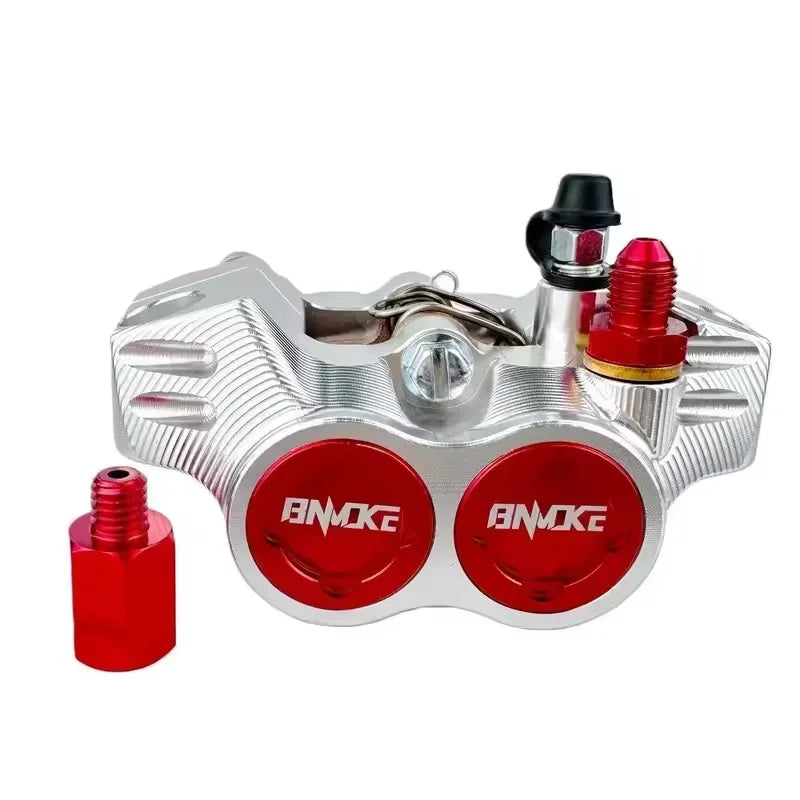 4-Piston Hydraulic Disc Brake Caliper | Motorcycle Upgrade