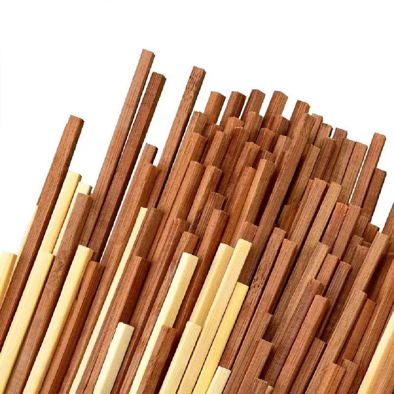 40-Pack Bamboo Dowel Rods – Craft Sticks for Kites & Models Bamboo Craft Dowels Zpaxo