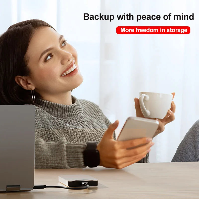KODAK P230 Portable HDD 1TB External Hard Disk Drive 5Gbps PS4 PS5 Zpaxo