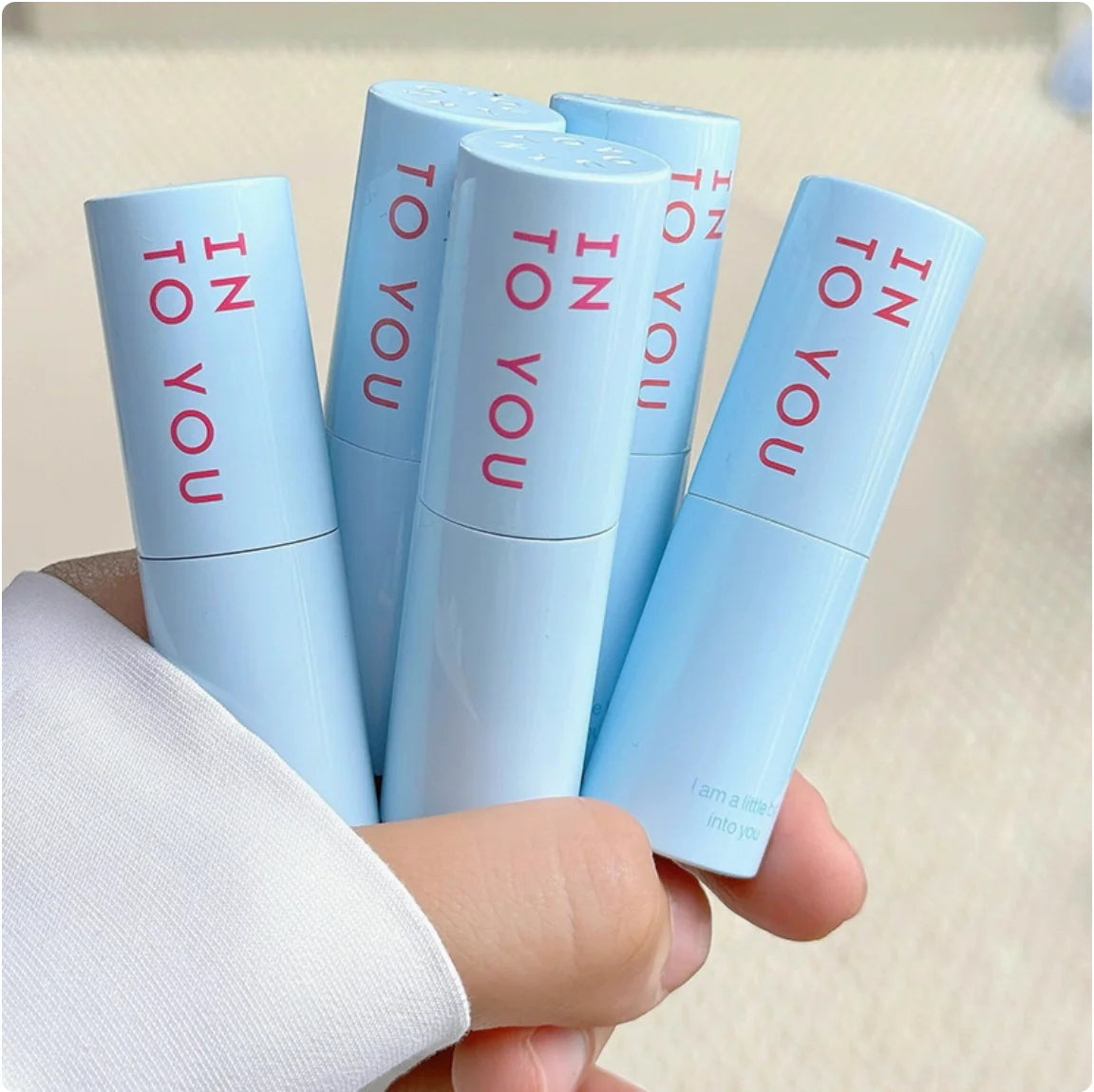 Into You Multi-Purpose Stick Lipstick Blush And Eyeshadow, Light And Watery Makeup Cosmetics Zpaxo