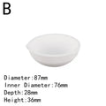High-temperature Quartz Bowl Crucible Jewelry Making Tools Melting Zpaxo B