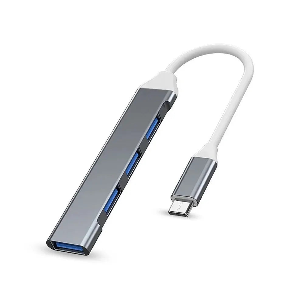 4 In 1 USB 3.0 HUB High Speed USB3.0 OTG 4 Ports USB C HUB Multi Splitter Adapter For Xiaomi Laptops Macbook Air Pro Accessories Zpaxo Type C