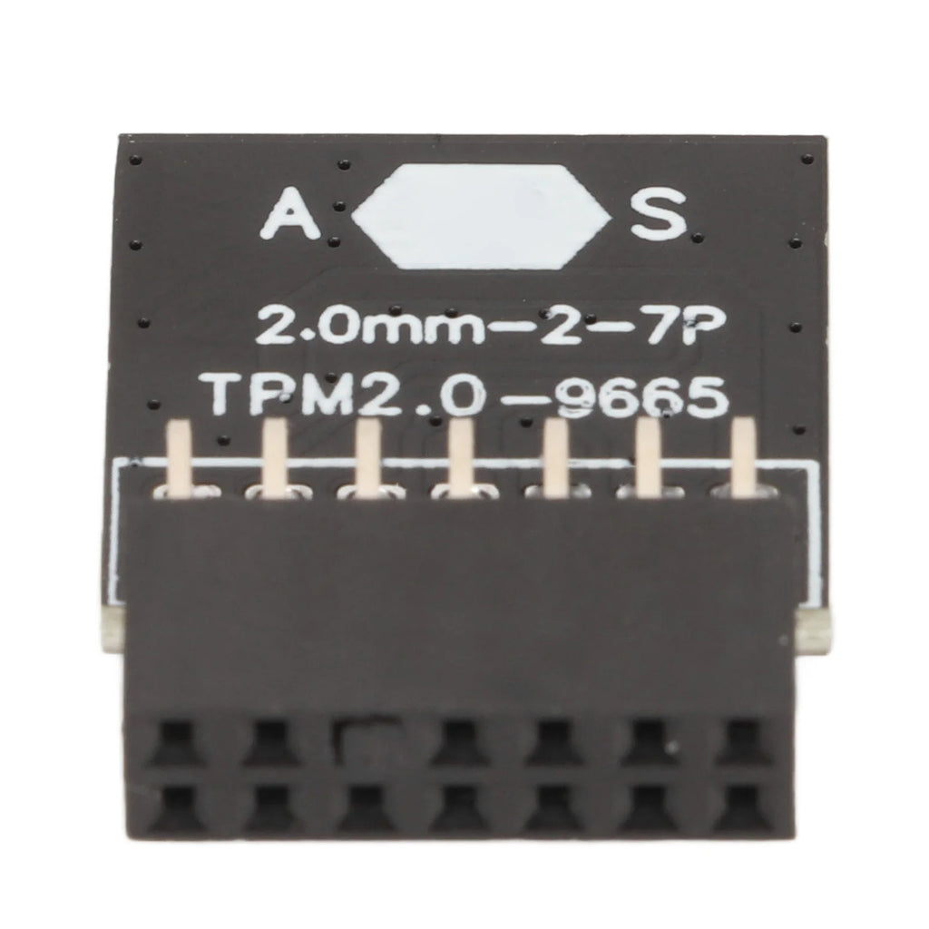 TPM 2.0 Module TPM Chip 14 Pin Pin Definition 2x7P Security Module for ASUS for Win11 Platform Protection Module Zpaxo