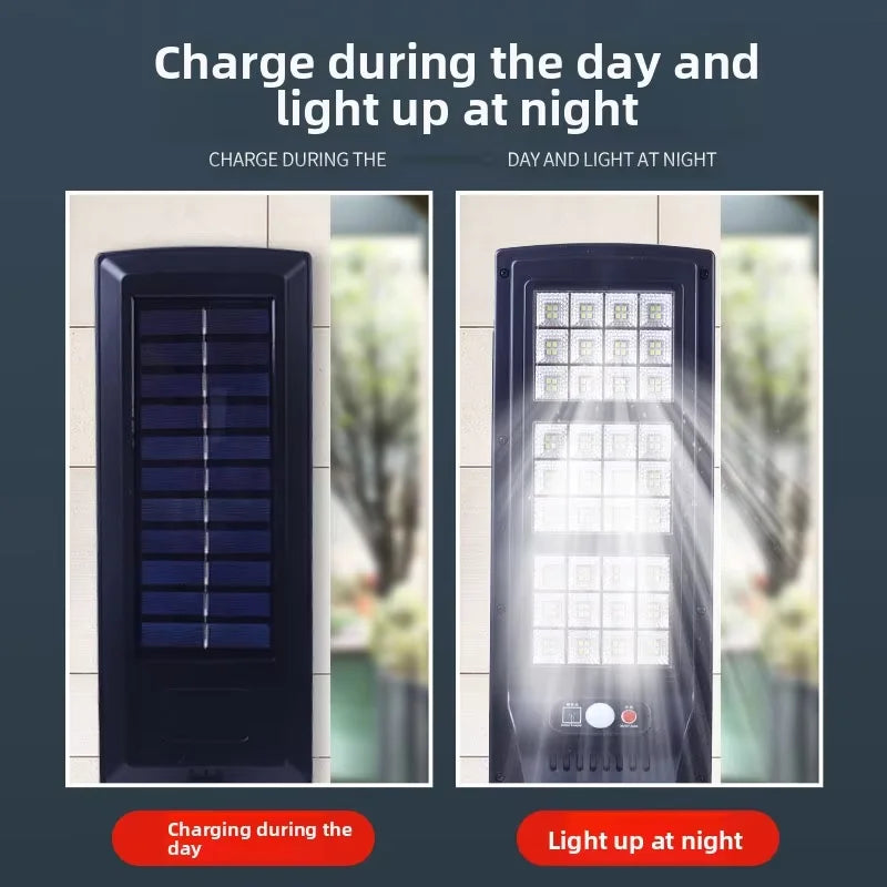 Outdoor Waterproof Solar Integrated Remote Control Small Street Lamp