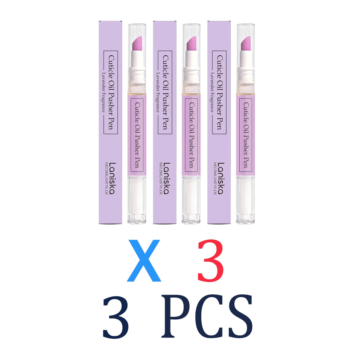 1/2/3/4/5/8/10 Pcs Oil Based Moisturizer Lavender Scented Cuticle Oil Pen Deep Hydration Lock Moisturizing Nail Care Tool 2ml Zpaxo 3 Pcs