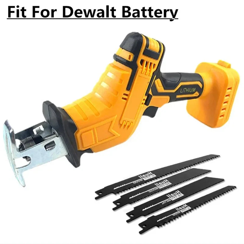 Cordless Reciprocating Saw Dewalt 18V 20V Battery Electric Cutting