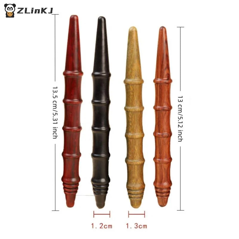 ▶1Pcs Natural Sandalwood Massage Stick, Acupoint Reflexology Massager, Full Body Deep Tissue Foot Relax Tool Zpaxo