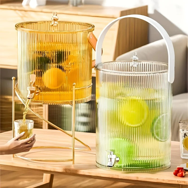 Household Large Capacity Plastic Cold Water Kettle Faucet Juice Zpaxo