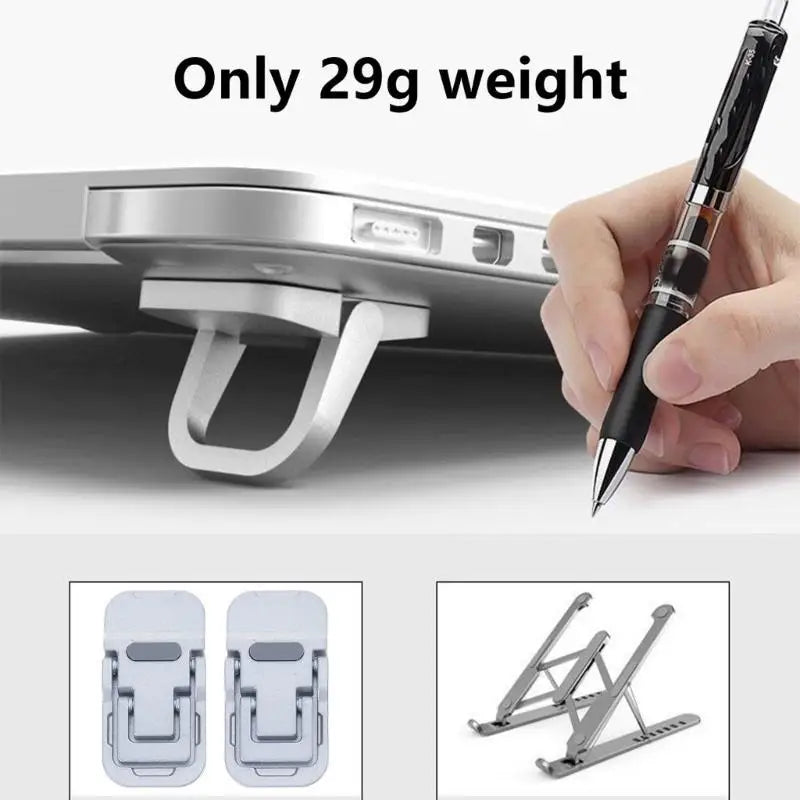 652F Laptop Elevator Stand Viewing Risers Comfortable Use Zpaxo