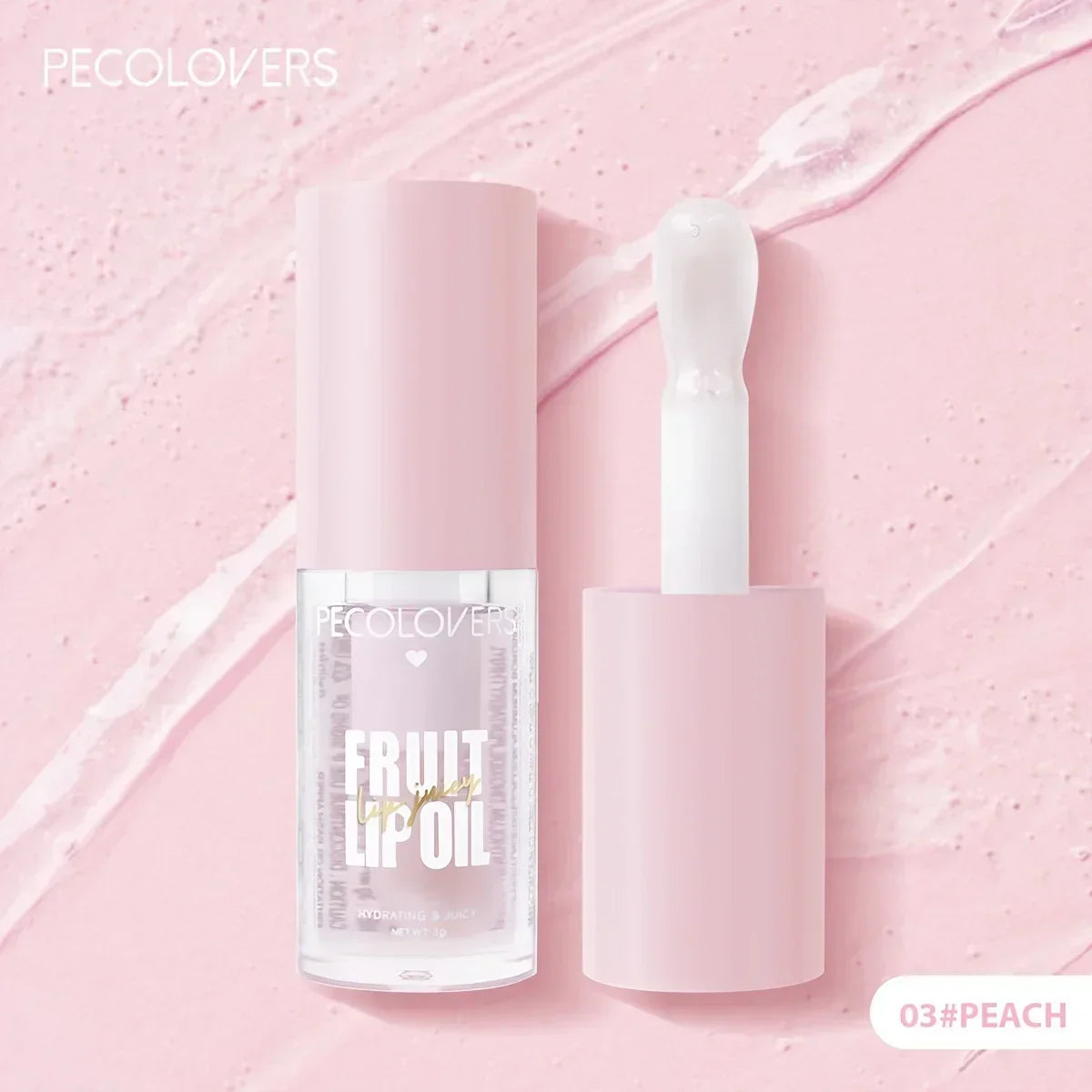 BIG Fruit Lip Oil Lip Enhancer Plumper Big Brush Moisturising Clear Lip Gloss Sexy Lip Makeup Care Cosmetics for Women Girl Lady Zpaxo 03
