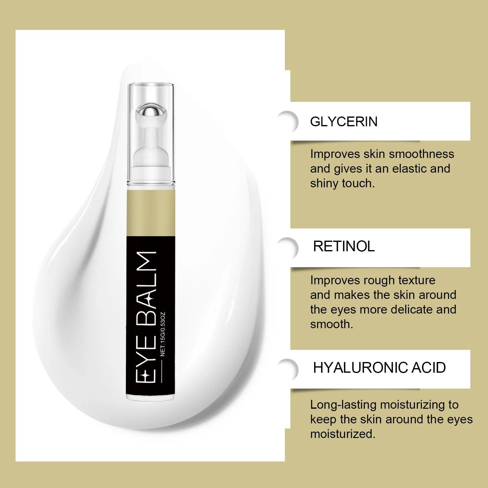 Retinol Eye Cream – Dark Circles, Puffiness & Anti-Aging Eye Cream Zpaxo