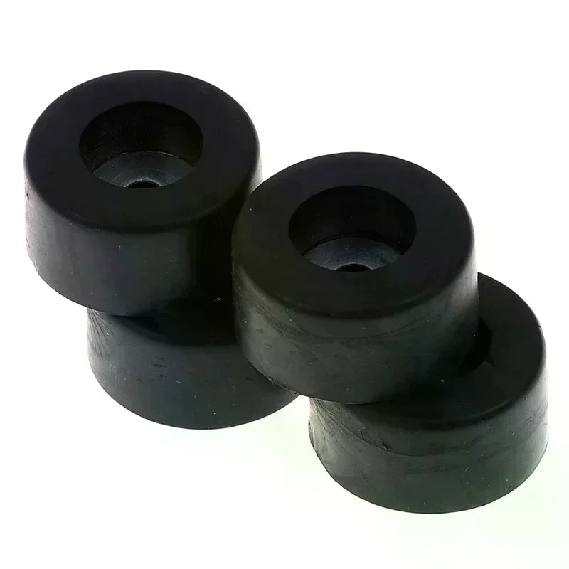 Large Case Speaker Accessories 4Pcs/lot Durable Black Cabinets Rubber Feet Damper Pad Base 38mm X 19mm Zpaxo