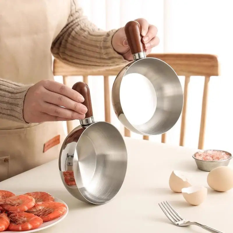 Sleek Stainless Steel Individual Noodle Pot High-class Design Zpaxo