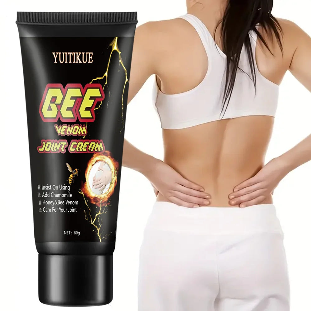 Bee Venom Joint Cream 60g – Warming Relief for Knees & Joints Topical Joint Cream Zpaxo