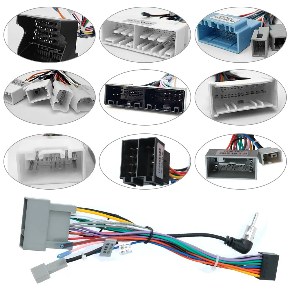 GPS Antenna RCA Universal 2 Din Car Android Radio Cable Power