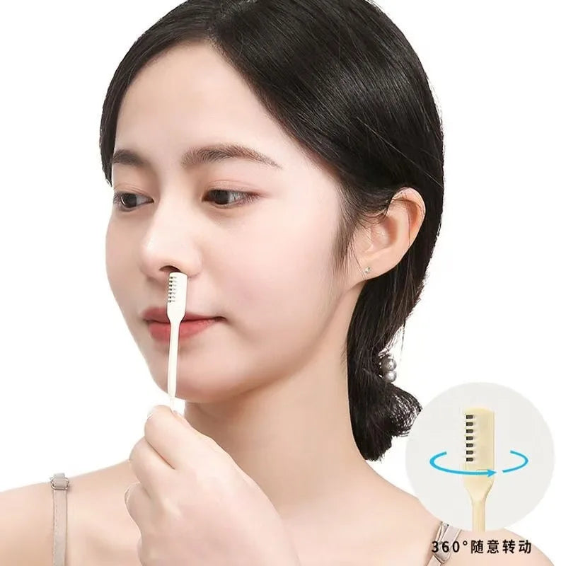 1 5 Nose Hair Remover 360 Rotating Nasal Clippers Trimmer Women Men