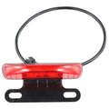 Night Cycling Safety Warning Lamp DC 36-60V LED Electric Bike Light