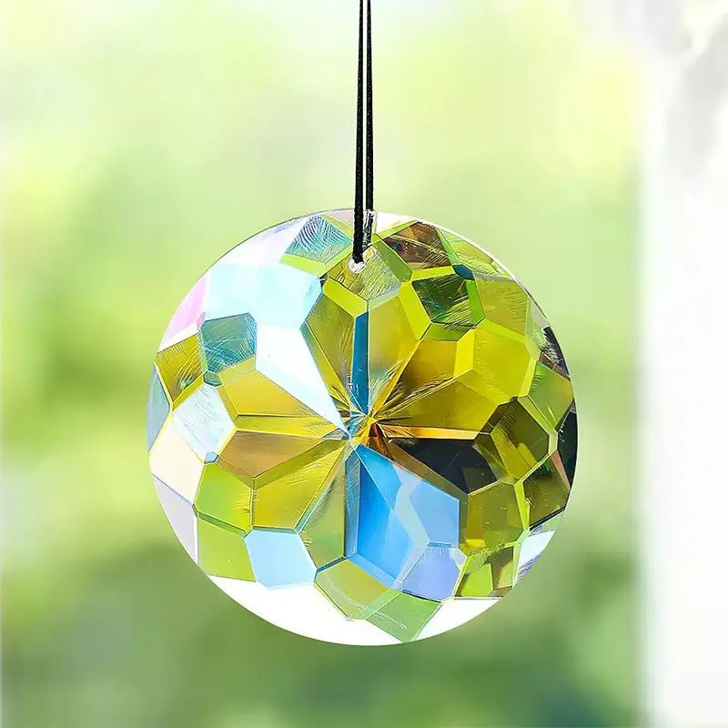30mm Crystal Prism Suncatcher – Rainbow Maker Home Decor