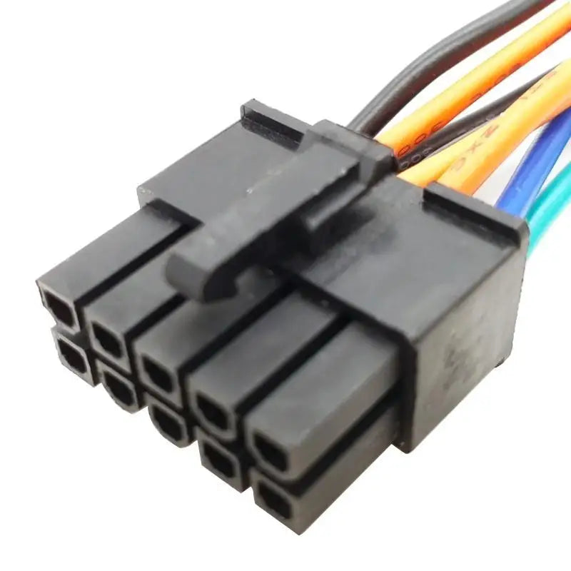 652F Power Supply Cable Cord 24-Pin Female 10-Pin Male Adapter Zpaxo