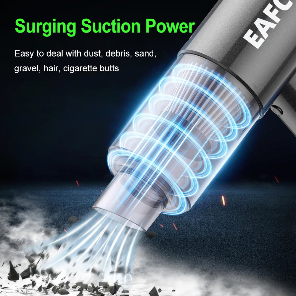Mini Vacuum Cleaner For Home Pet Car 6000Pa 120W Wireless Handheld High Power Car Vacuum Cleaner Portable Zpaxo