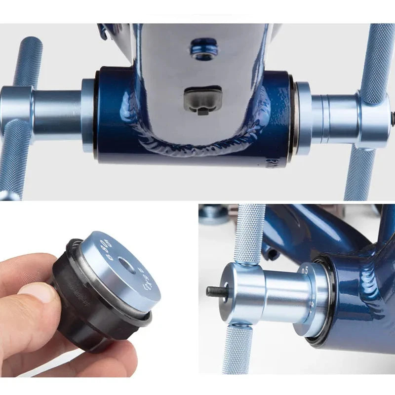 Bicycle Bearings Extractor Installation Tool Wheels/Hub Bearings Press Set BB Soft Tail Frame Press Bike Tool Bicycle Accessory Zpaxo