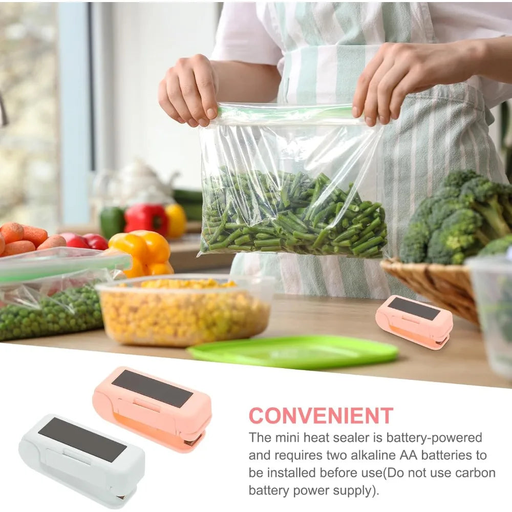 Portable Mini Sealing Machine Handheld Food Heat Vacuum Sealers