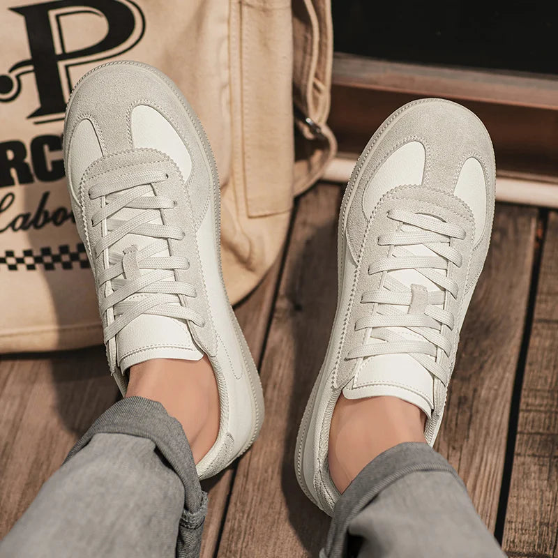 Men's Casual Sneakers Luxury Trainer Shoes Breathable Race Running