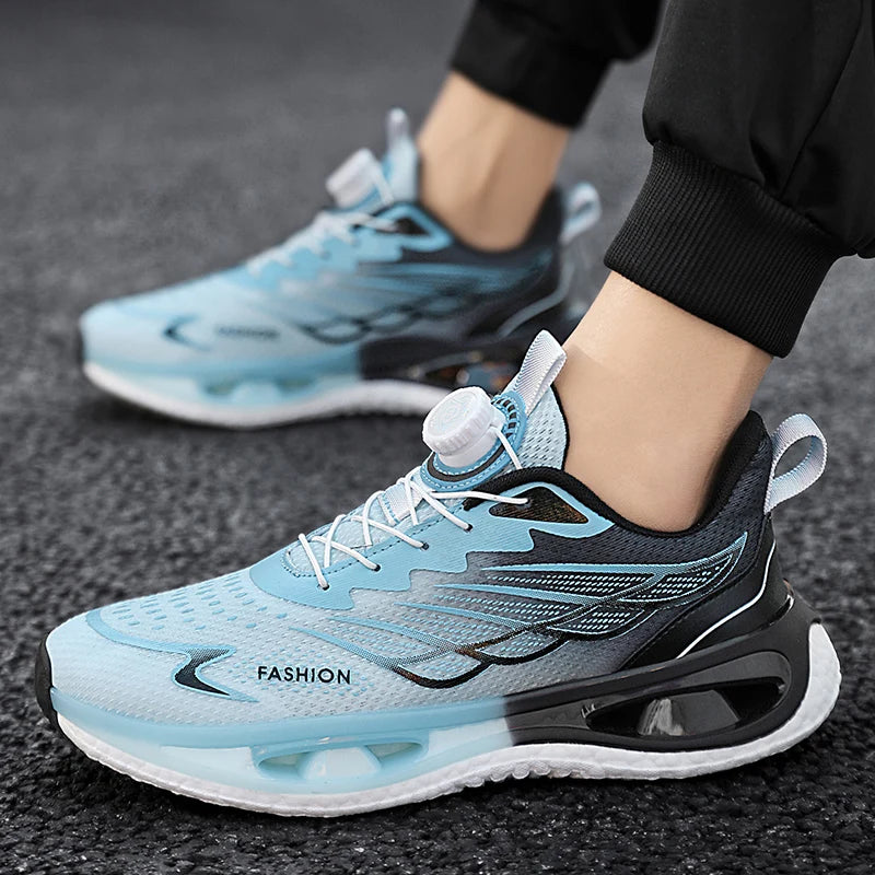 Men's Casual Sneakers Luxury Trainer Shoes Breathable Race Running