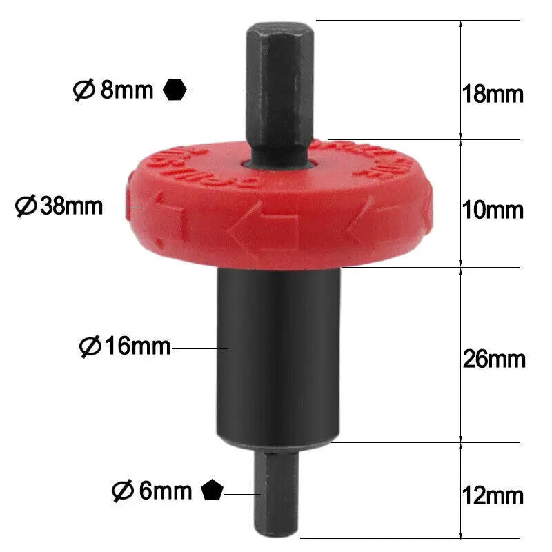 Alloy Steel Electric Start Drill Bit Engine Starter Adapter Lawn