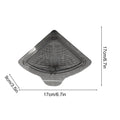 Corner Sink Strainer Magnetic Food Waste Catcher Draining Basket Clog