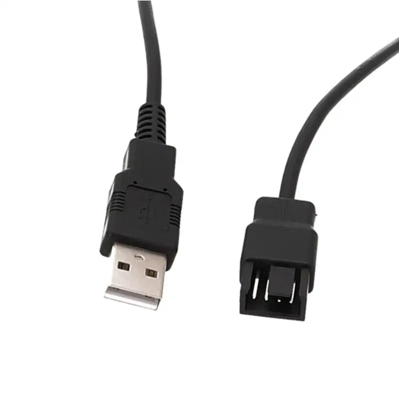 652F USB 4PIN Fan Power Supply Cable 3Pin Laptop Cord 5V 30 50 Zpaxo