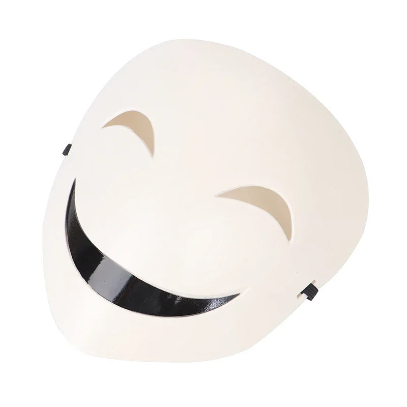 1Pcs Cosplay Mask Adults Japanese Anime Black White Visible Adjustable Mask Helmet Cosplay 21.5cm*17cm*6cm Zpaxo