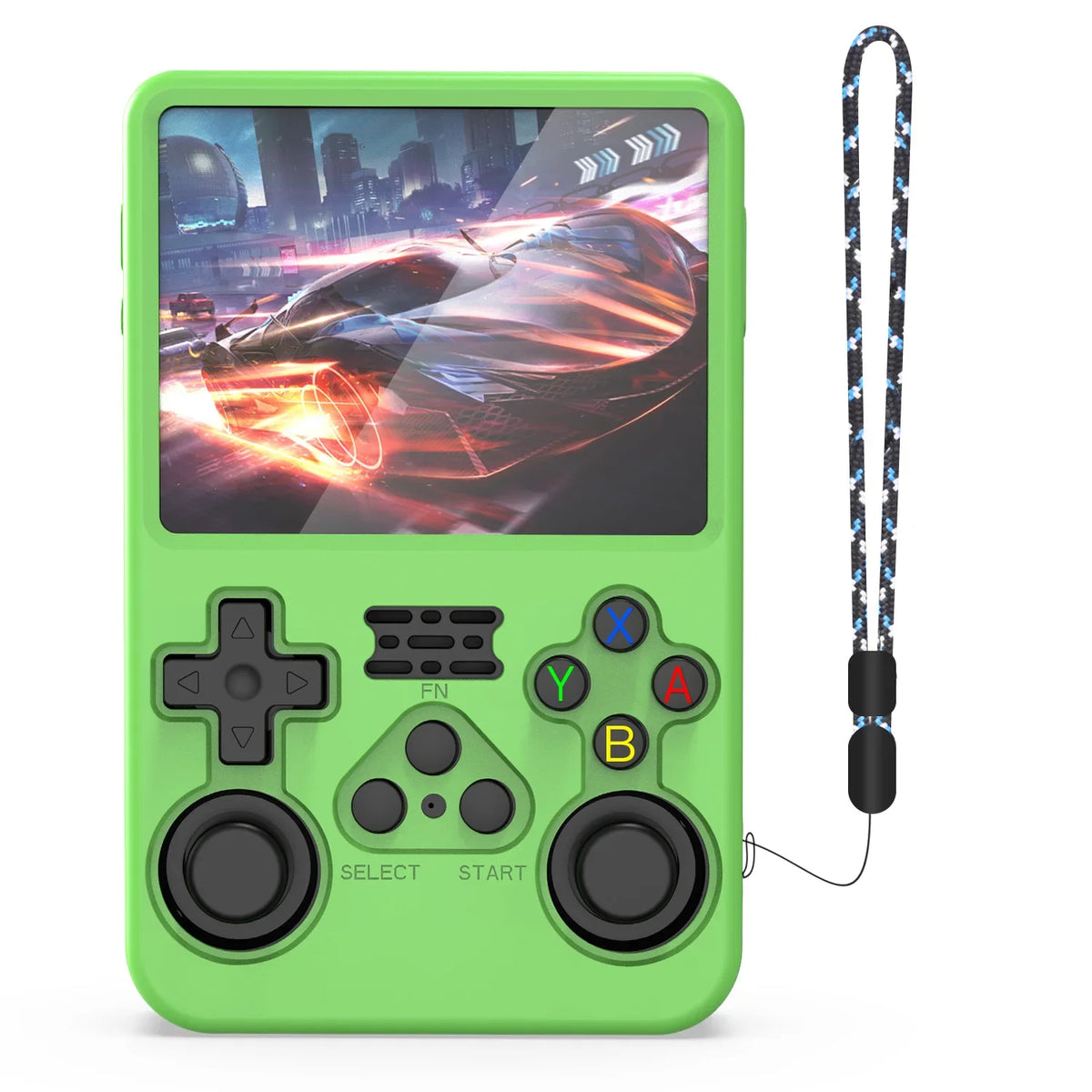 R36s Silicone Case Games Premium Handheld Game Console Protective Zpaxo green
