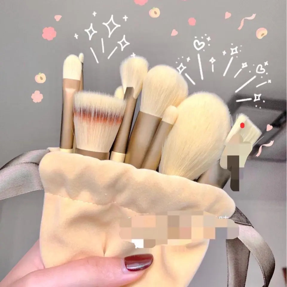 Lot Makeup Brushes Eye Shadow Foundation Women Cosmetic Powder Blush