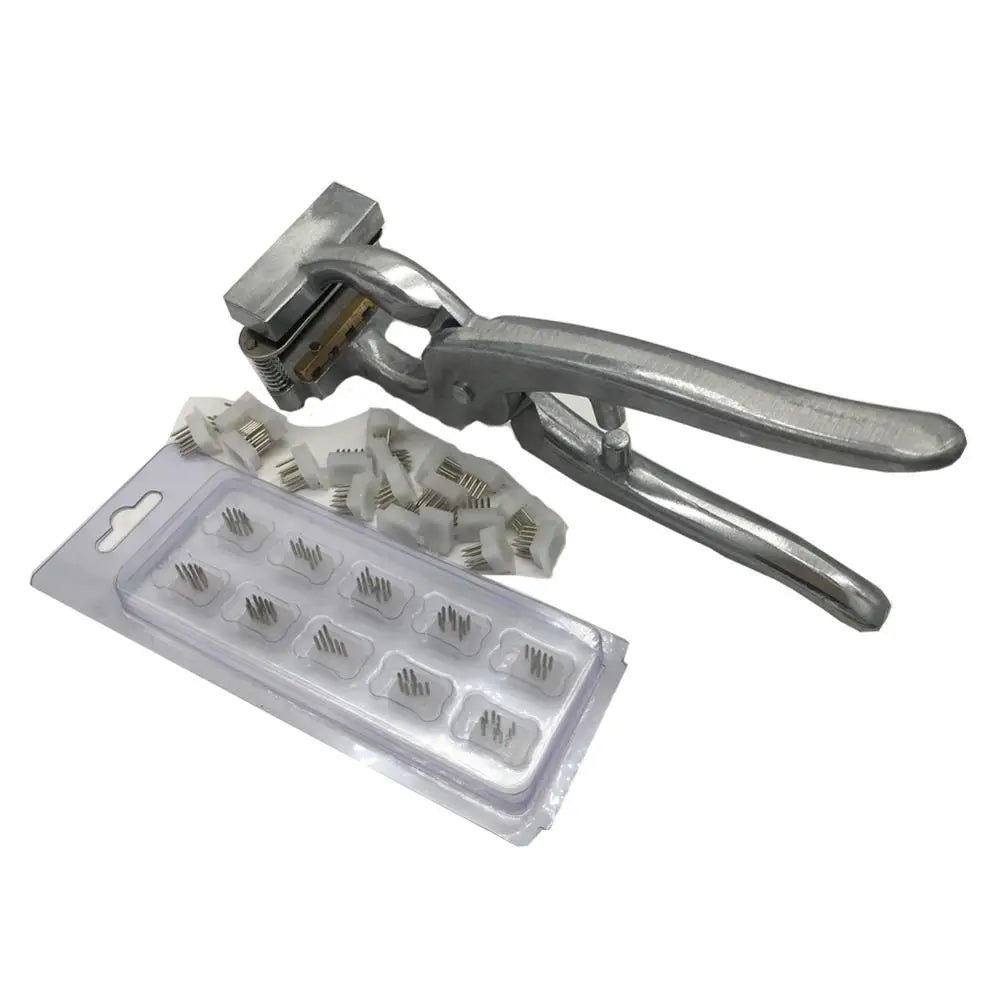 Sheep Pig Pet Dog Ear Tattoo Plier Clamp Punch Aluminium Alloy