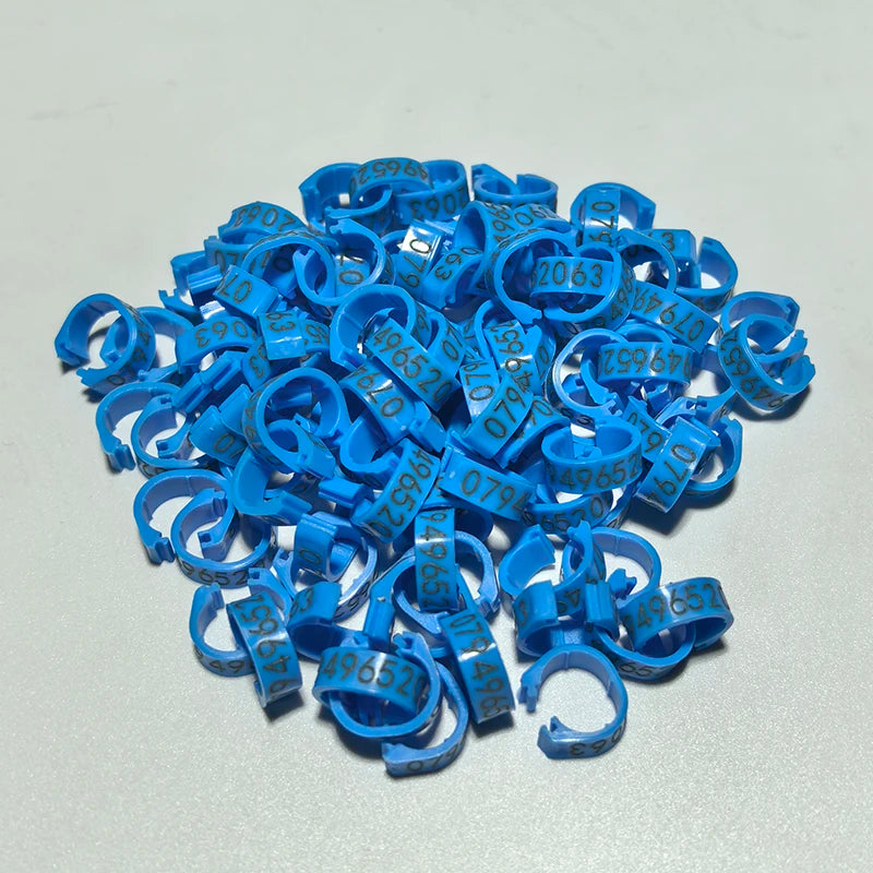 DIY Customized Plastic Pigeon Foot Ring Inner Diameter Suitable All
