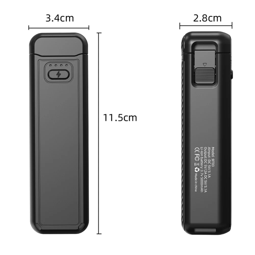 DJI Osmo Pocket 3 Portable Battery Handle Handheld Power Bank Sports