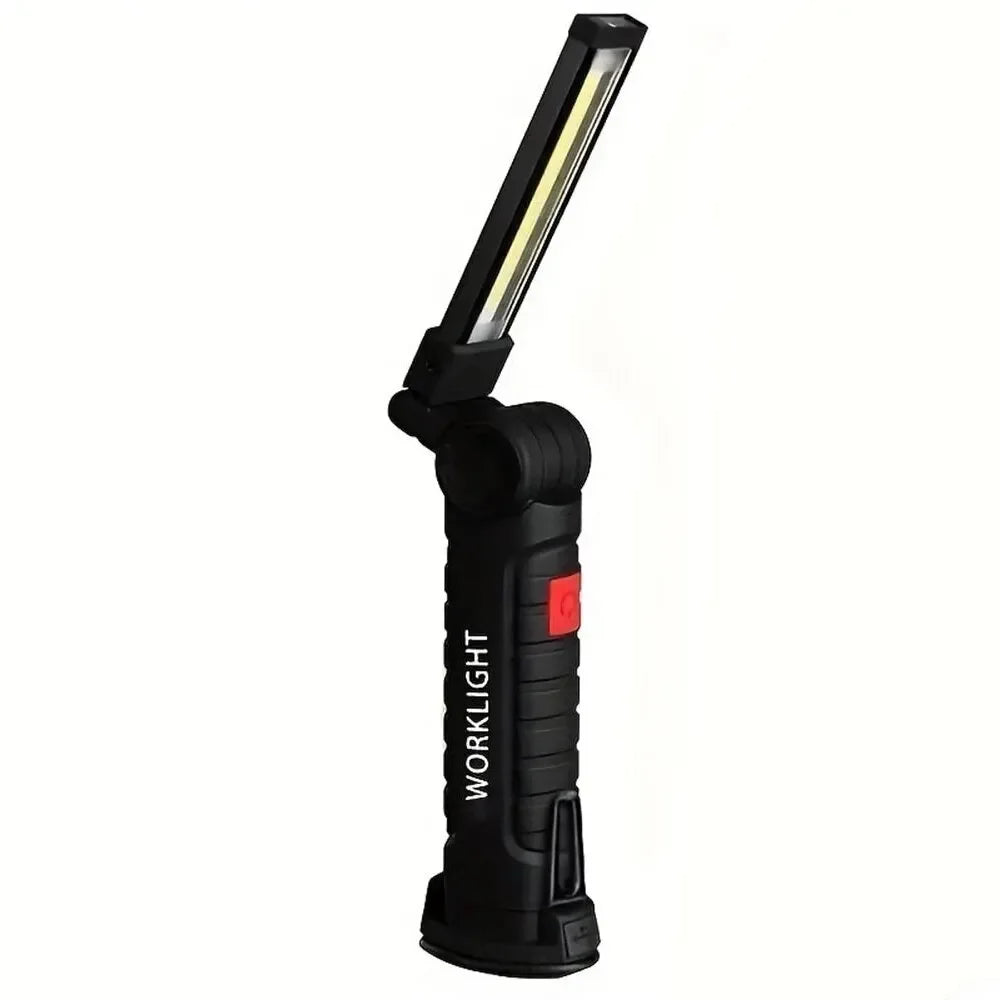 ESMARTER USB Rechargeable LED Flashlight – 5 Modes, Magnetic Base