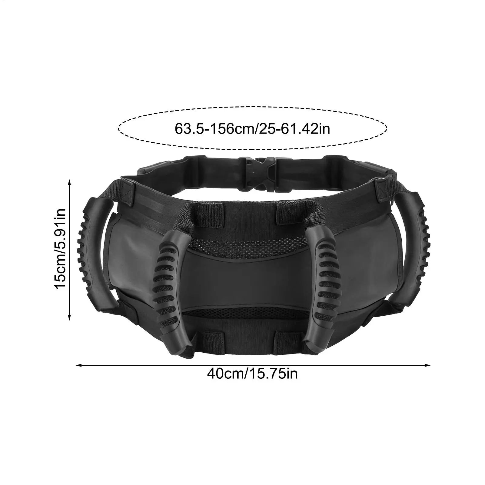 Motorcycle Backseat Handle Oxford Cloth Backseat Strap Motorcycle Passenger Belt Grip Grab for Riders Kids Adults ATV Snowmobile Zpaxo