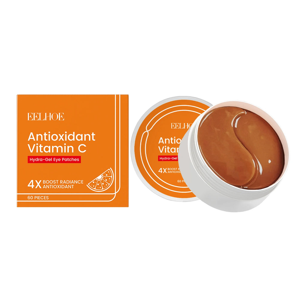 60pc Vitamin C Eye Patches – Puffiness, Dark Circles & Hydration Under Eye Patches Zpaxo 60 PIECES
