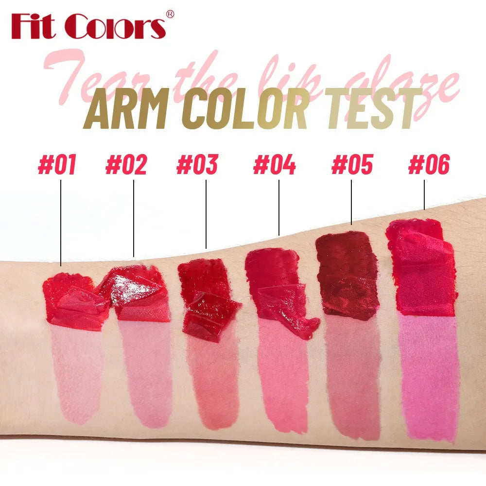 Ssxy Peel Off Lip Gloss Waterproof Long Lasting Tear-Off Liquid Lipstick Matte Lipgloss Makeup Tattoo Mask Lip Gloss Cosmetics Zpaxo