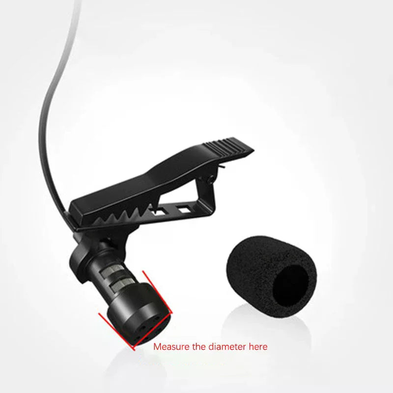 Microphone Windscreen Sponge Cover Headset Mic Foam Protective Cap Zpaxo