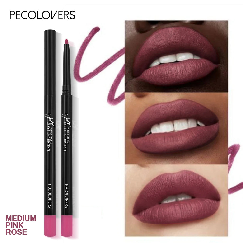 Matte Lip Liner Lipstick Lip Pencil Waterproof Lipstick Pen Makeup Waterproof Maquillaje Maquiagem Long Lasting Sexy Make Up Zpaxo
