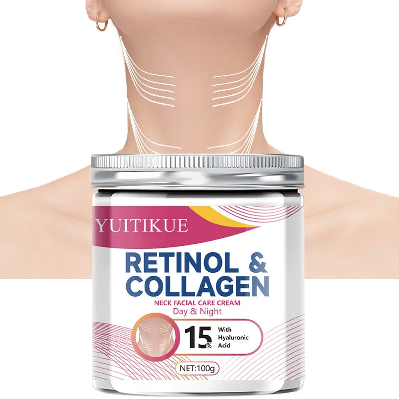 YUITIKUE Collagen Neck Cream – Firms, Lifts & Reduces Wrinkles Neck Firming Cream Zpaxo Default Title