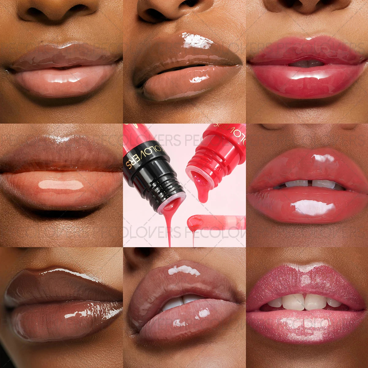 1PC Colorful Lip Gloss, Lipstick, Lip Oil, Lip Tint - Natural, Long-Lasting, Moisturizing, Nourishing, Pigmented, Shiny, Glossy Zpaxo