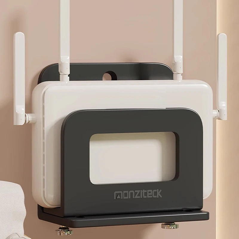 Adjustable Small Device Wall Mount Holder Wifi Router Shelf Modem TV