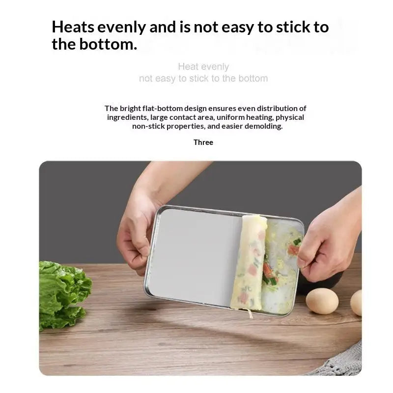 Stainless Steel Barbecue Noodle Storage Serving Trays Rectangle