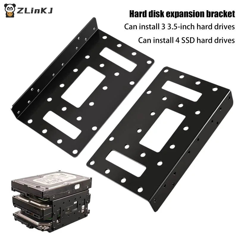 ▶1Set 11UB Storage Mounting Bracket 2.5inch 3.5inch Adapter Tray Adapter HDD Hard Disk Drive For 2.5/3.5-inch SSD Bracket Zpaxo