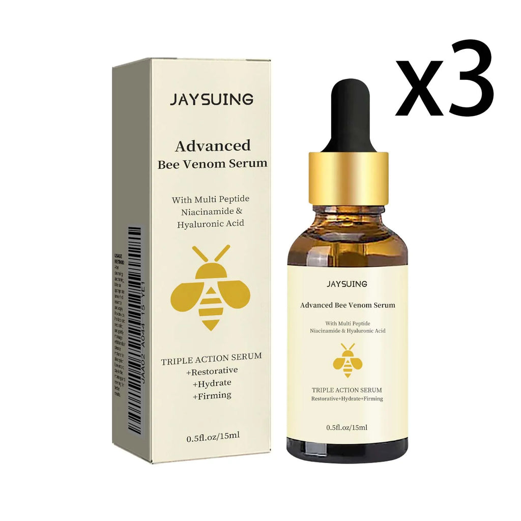 Bee Venom Face Essence Hyaluronic Acid Serum | Anti-Aging 15ml Face Serum Essence Zpaxo 3x15ml 15ml